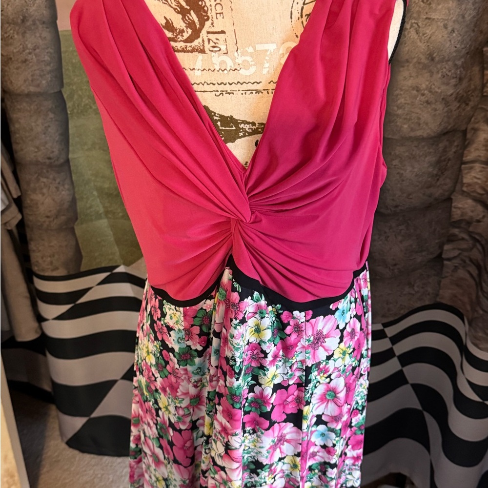 Igigi Pink Floral Dress